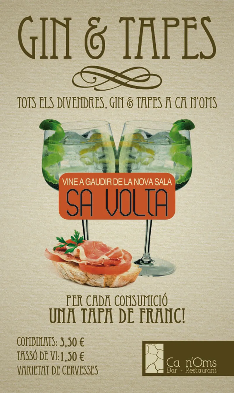 Restaurant Ca n’Oms — ejemplo 2