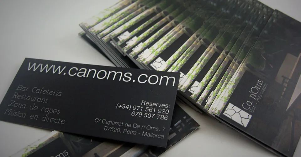 Restaurant Ca n’Oms — ejemplo 3