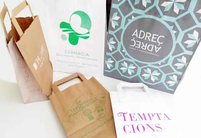 Bolsas de papel — ejemplo 2