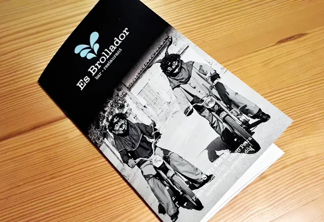 Cartas de restaurante — ejemplo 3